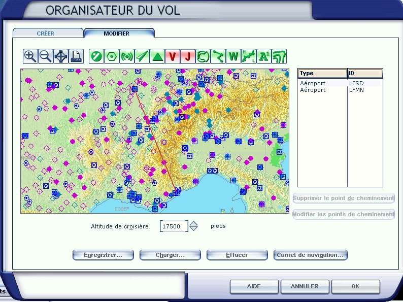 plan de vol gratuit pour fsx