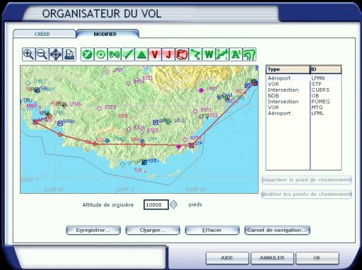 plan de vol gratuit pour fsx